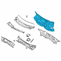 OEM 2013 Ford Police Interceptor Utility Insulator Diagram - DB5Z-7801670-A