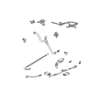 OEM Mercury Hose Diagram - YF1Z-9P761-KA