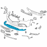 OEM Acura Garnish, Front (Lower) Diagram - 71103-TY2-A50