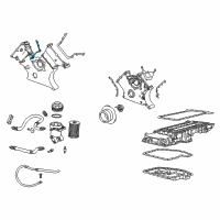 OEM 1994 BMW 840Ci Gasket Set Chain Case Asbestofree Diagram - 11-14-1-433-305