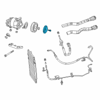 OEM 2013 Dodge Dart CLUTCHPKG-A/C Compressor Diagram - 68166479AA