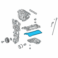 OEM Toyota Corolla Gasket Diagram - 11213-24020