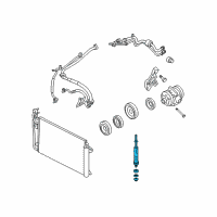 OEM Mercury Drier Diagram - 6E5Z-19C836-A