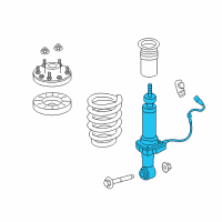 OEM Ford Expedition Shock Diagram - FL1Z-18125-D