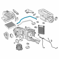 OEM 2015 Ford F-150 Outlet Tube Diagram - FL3Z-18696-A