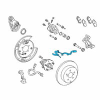 OEM 2019 Lexus RX350L Wire, Skid Control Sensor Diagram - 89516-0E170