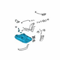 OEM Toyota Fuel Tank Diagram - 77001-47090