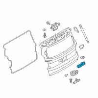 OEM Jeep Switch-LIFTGATE Release Diagram - 68247423AB