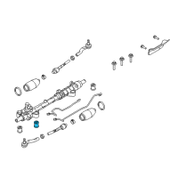 OEM 2011 Lincoln MKZ Gear Assembly Insulator Diagram - 6E5Z-3C716-A