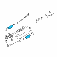 OEM 2006 Lincoln Zephyr Boot Diagram - 6E5Z-3332-A