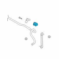 OEM Chevrolet Aveo Stabilizer Bar Bushing Diagram - 96870462