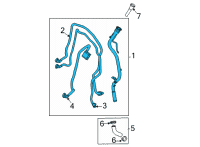 OEM 2022 Cadillac CT4 Filler Pipe Diagram - 84743022