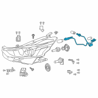 OEM Toyota Wire Harness Diagram - 81125-47650