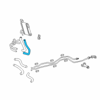 OEM Toyota Upper Hose Diagram - 32941-34020