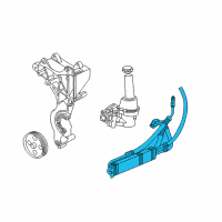 OEM Hummer HOSE ASM, P/S GR INL & OTLT Diagram - 19417110