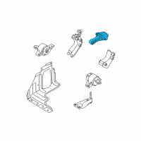 OEM 2008 Chevrolet Aveo Strut Diagram - 96535402