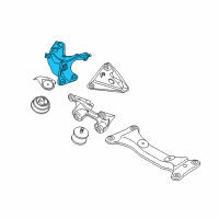 OEM 2008 BMW Z4 Engine Mount Right Diagram - 22-11-6-769-322