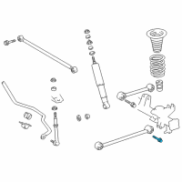 OEM 1999 Toyota 4Runner Lower Control Arm Bolt Diagram - 90119-14069