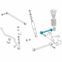 OEM 2000 Toyota 4Runner Upper Control Arm Diagram - 48710-35040