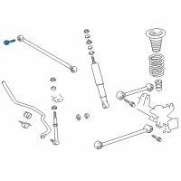 OEM 1997 Toyota 4Runner Lateral Arm Bolt Diagram - 90105-12288