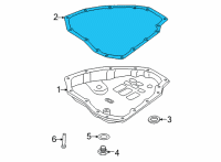 OEM 2022 Nissan Versa Gasket-Oil Pan Diagram - 31397-X425A