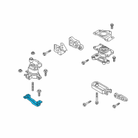 OEM 2019 Lincoln Nautilus Bracket Diagram - F2GZ-6038-C