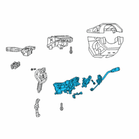 OEM 2020 Ram 2500 Column-Steering Diagram - 68262518AC