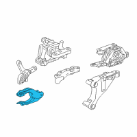 OEM Chevrolet Volt Lower Mount Diagram - 13364120