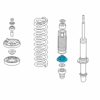 OEM Honda Crosstour Mount, FR. Dust Cover (Lower) Diagram - 51684-SDA-A02