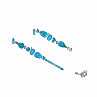 OEM 2013 Nissan Juke Drive SHFT RRRH Diagram - 39600-1KD0B