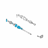 OEM 2017 Nissan Juke Repair Kit Dust Boot Outer Diagram - C9BDA-1FA0J