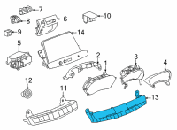 OEM Cadillac CT4 Dash Control Unit Diagram - 84910397