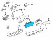 OEM 2021 Cadillac CT5 Cluster Diagram - 84990185