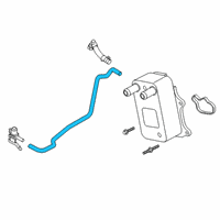 OEM 2020 Lincoln Aviator Outlet Hose Diagram - L1MZ-18N344-E