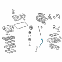 OEM Toyota Guide Tube Diagram - 12142-0P020