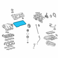 OEM 2015 Toyota Venza Valve Cover Gasket Diagram - 11214-31020