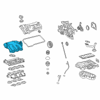 OEM 2016 Toyota Highlander Intake Plenum Diagram - 17190-31250