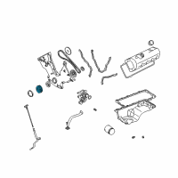 OEM Ford F-150 Heritage Pulley Diagram - XR3Z-6312-DA