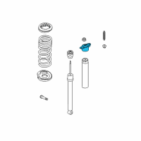 OEM 2017 Lincoln MKC Upper Mount Diagram - CV6Z-18A161-B