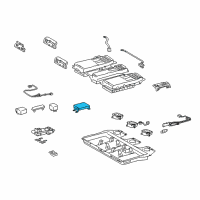 OEM Lexus Sensor, Battery Voltage Diagram - 89892-48010