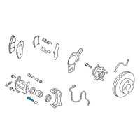 OEM 2018 Nissan NV200 Pin Diagram - 44139-EB30A