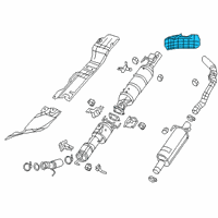 OEM 2019 Ram 3500 Shield-Heat Diagram - 4627511AB