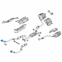OEM 2015 Hyundai Genesis Gasket-Exhaust Pipe Diagram - 28751-2B250