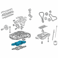 OEM 2013 Chevrolet Traverse Intake Manifold Diagram - 12633365