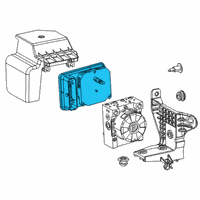 OEM 2019 Jeep Compass Module-Anti-Lock Brake System Diagram - 68434976AD