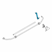 OEM 2020 BMW 430i Gran Coupe Left Swing Support Diagram - 33-50-6-785-607