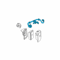 OEM 2006 Chevrolet Suburban 2500 Harness Diagram - 12601825