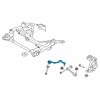 OEM 2022 BMW M340i TENSION STRUT WITH HYDRAULIC Diagram - 31-10-6-894-676