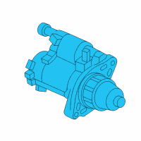 OEM 2008 Acura RL Starter Motor Assembly (Mhg021) (Mitsubishi) Diagram - 31200-RJA-A02