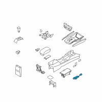 OEM Hyundai Elantra Socket Assembly-Cigar Lighter Diagram - 95120-2L100-HAG